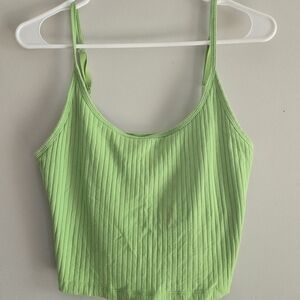 Old Navy Lime Green Ribbed Camisole
